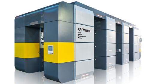 四色層疊式無溶劑凹版印刷機